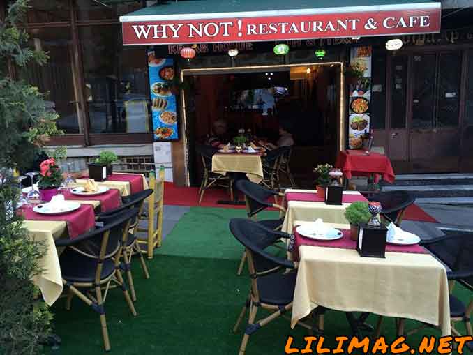 رستوران وای نات (Why Not Restaurant & Cafe)؛ از بهترین کافه رستوران های استانبول
