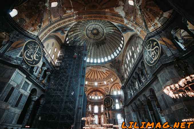 جاهای دیدنی استانبول، موزه ایاصوفیه نماد استانبول (Hagia Sophia)