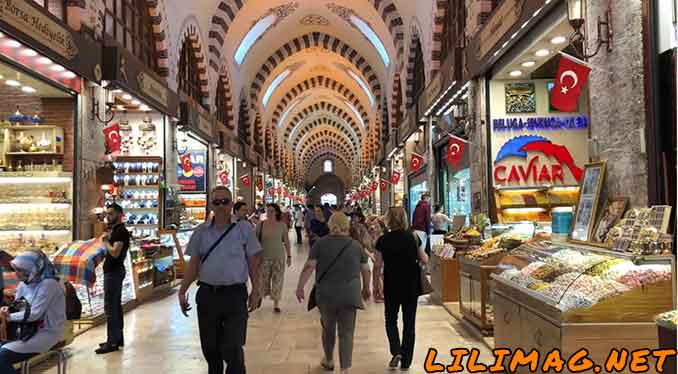 مراکز خرید و جاهای دیدنی استانبول، بازار ادویه استانبول، بازار مصری ها (Spice Bazaar)