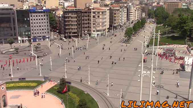 معروف ترین خیابان های استانبول چقدر تا میدان تکسیم فاصله دارند؟