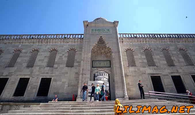 ورودی های مسجد آبی استانبول