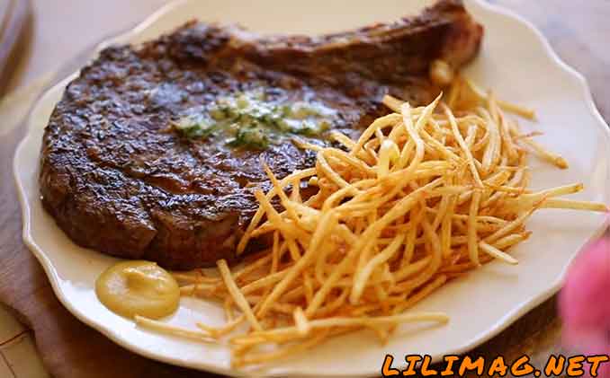 Best French Food in Paris : Steak & French Fries