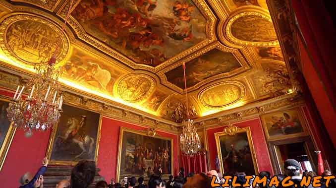 King’s Grand Apartments in Palace of Versailles